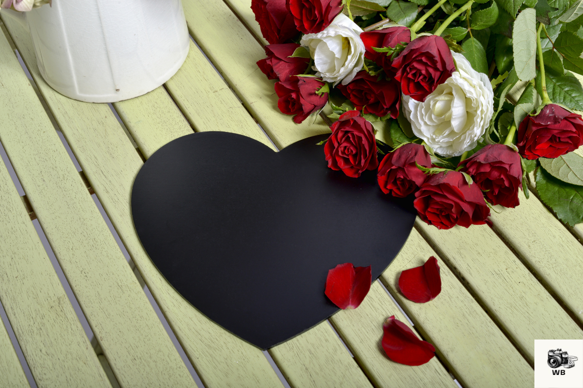 black rose black heart images