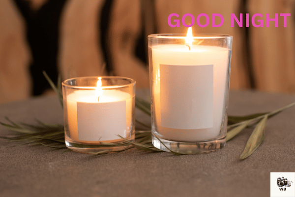 good night images candles