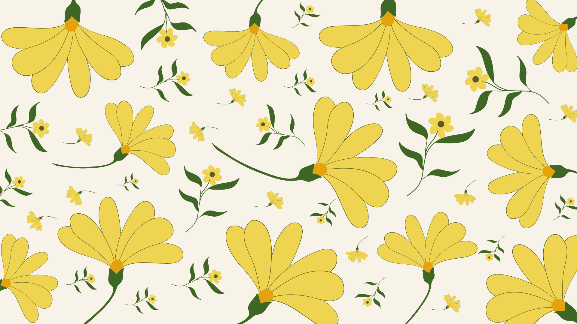 yellow flower wallpaper